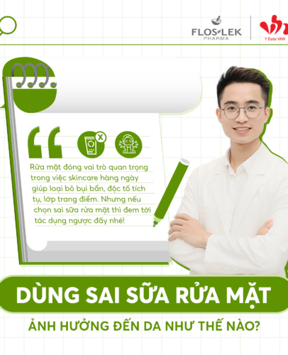 Dùng sai sữa rửa mặt ảnh hưởng đến da như thế nào