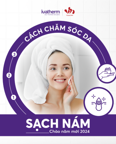 Cách chăm sóc da sạch nám chào năm mới 2024