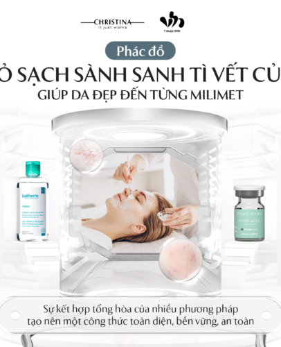 Phác đồ loại bỏ sạch sành sanh tì vết của mụn giúp da đẹp đến từng milimet