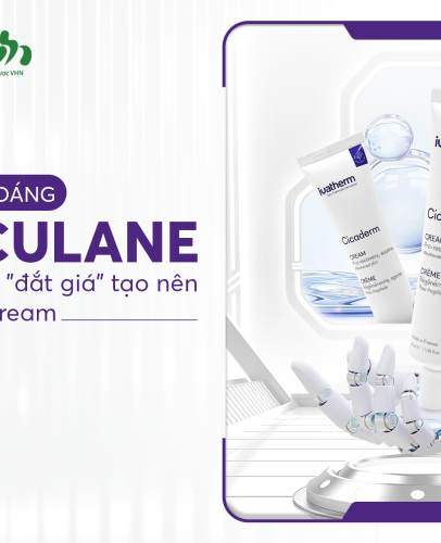 Nước khoáng Herculane - Thành phần đắt giá tạo nên Cicaderm Cream